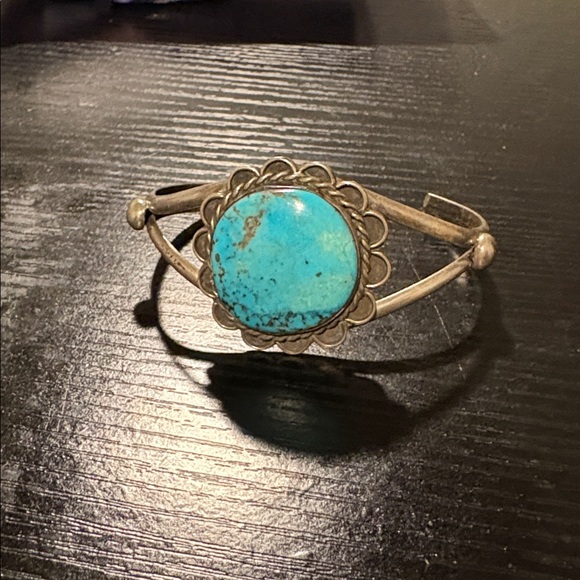 Sterling silver turquoise bracelet
